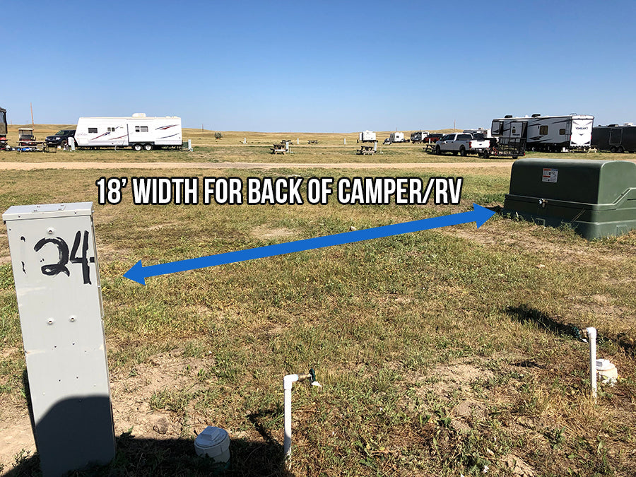 2025 Pan Head RV Park (30' X 60') Sites **NOT PULL THROUGH** 73 - 170