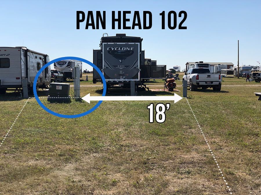 2025 Pan Head RV Park (30' X 60') Sites **NOT PULL THROUGH** 73 - 170